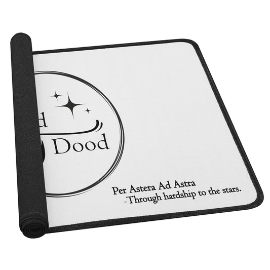 Food Dood Desk Mat, Lg White