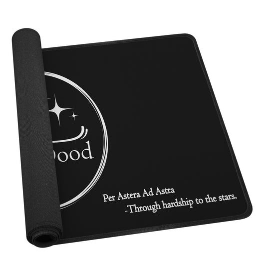 Food Dood Desk Mat, XL Black