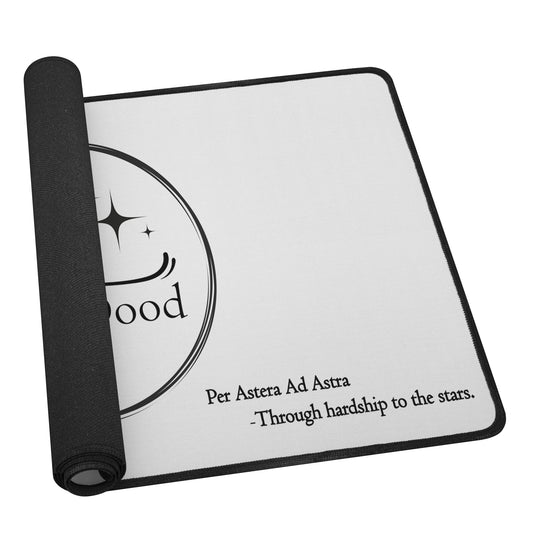 Food Dood Desk Mat, XL White