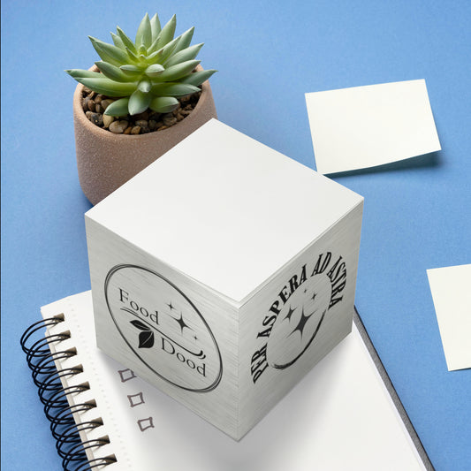Food Dood Sticky Note Cube