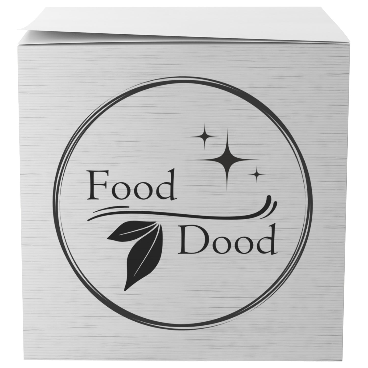 Food Dood Sticky Note Cube