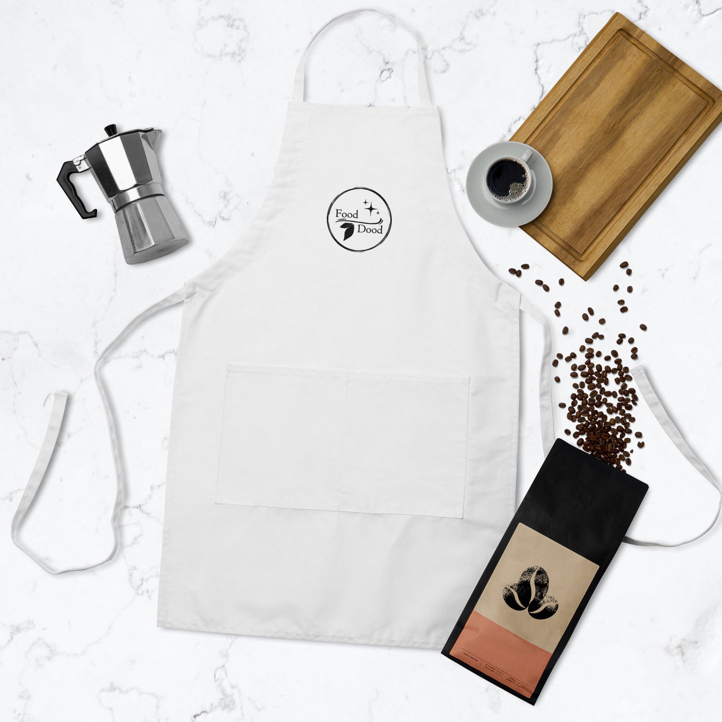 Food Dood Embroidered Apron