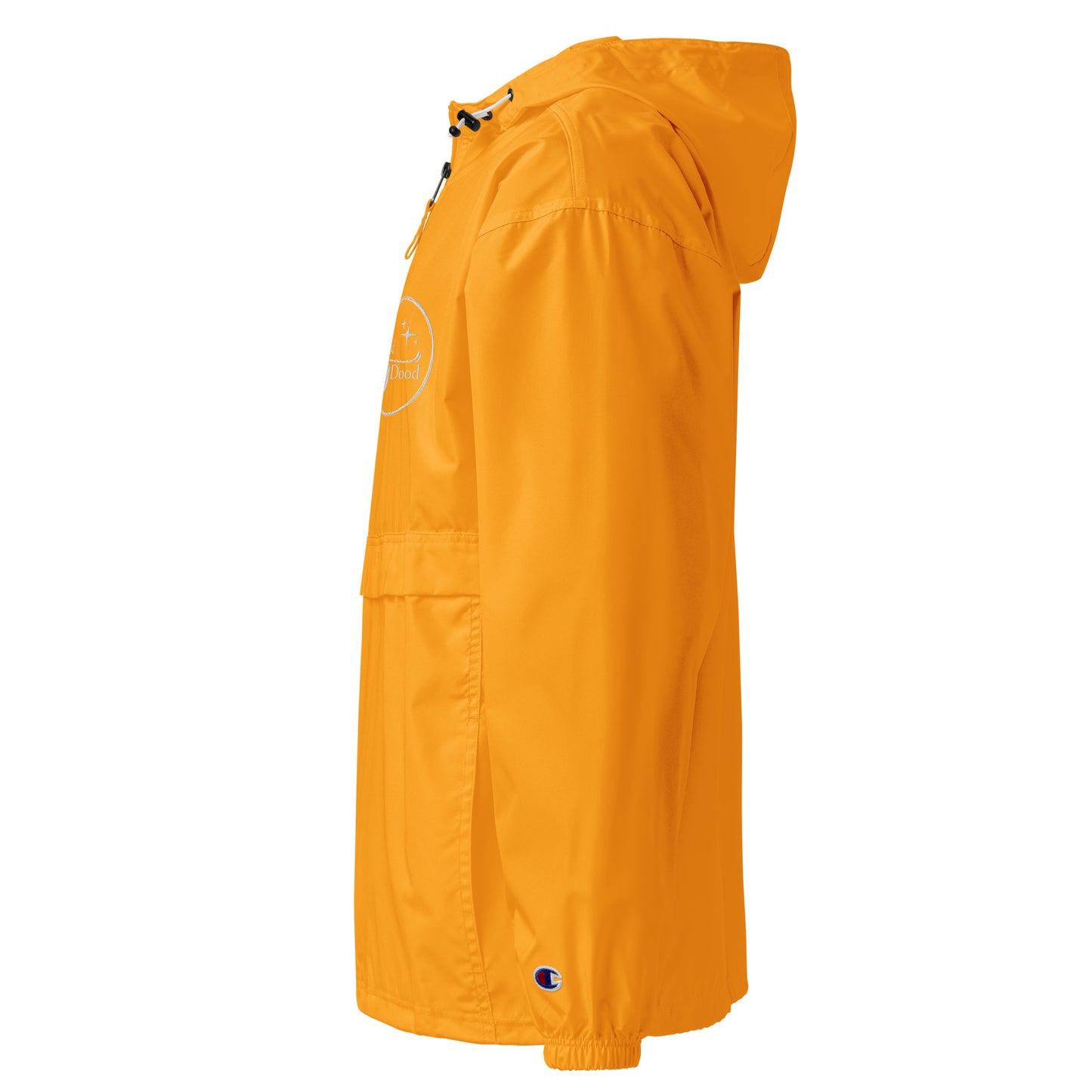Food Dood Logo Embroidered Champion Packable Jacket
