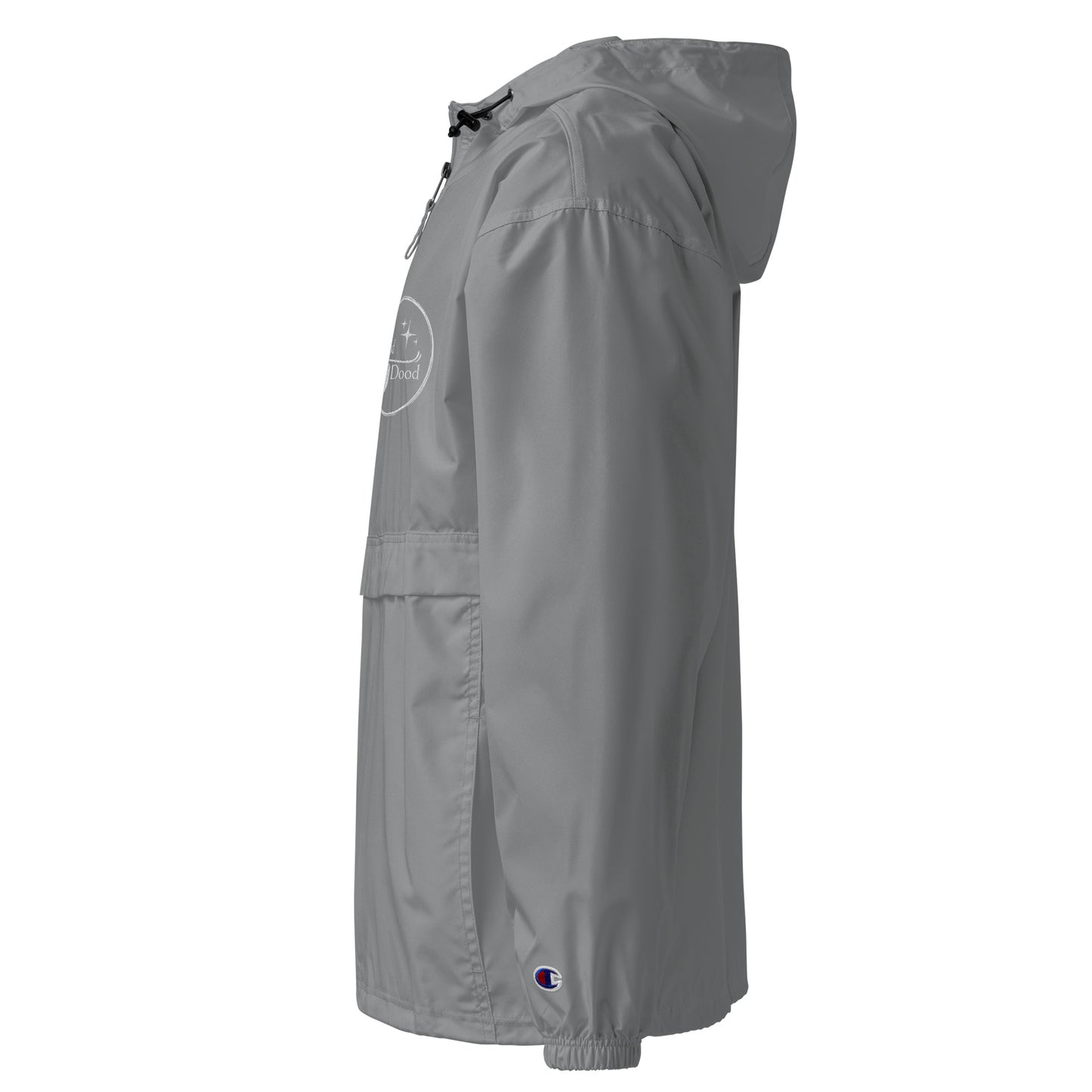 Food Dood Logo Embroidered Champion Packable Jacket