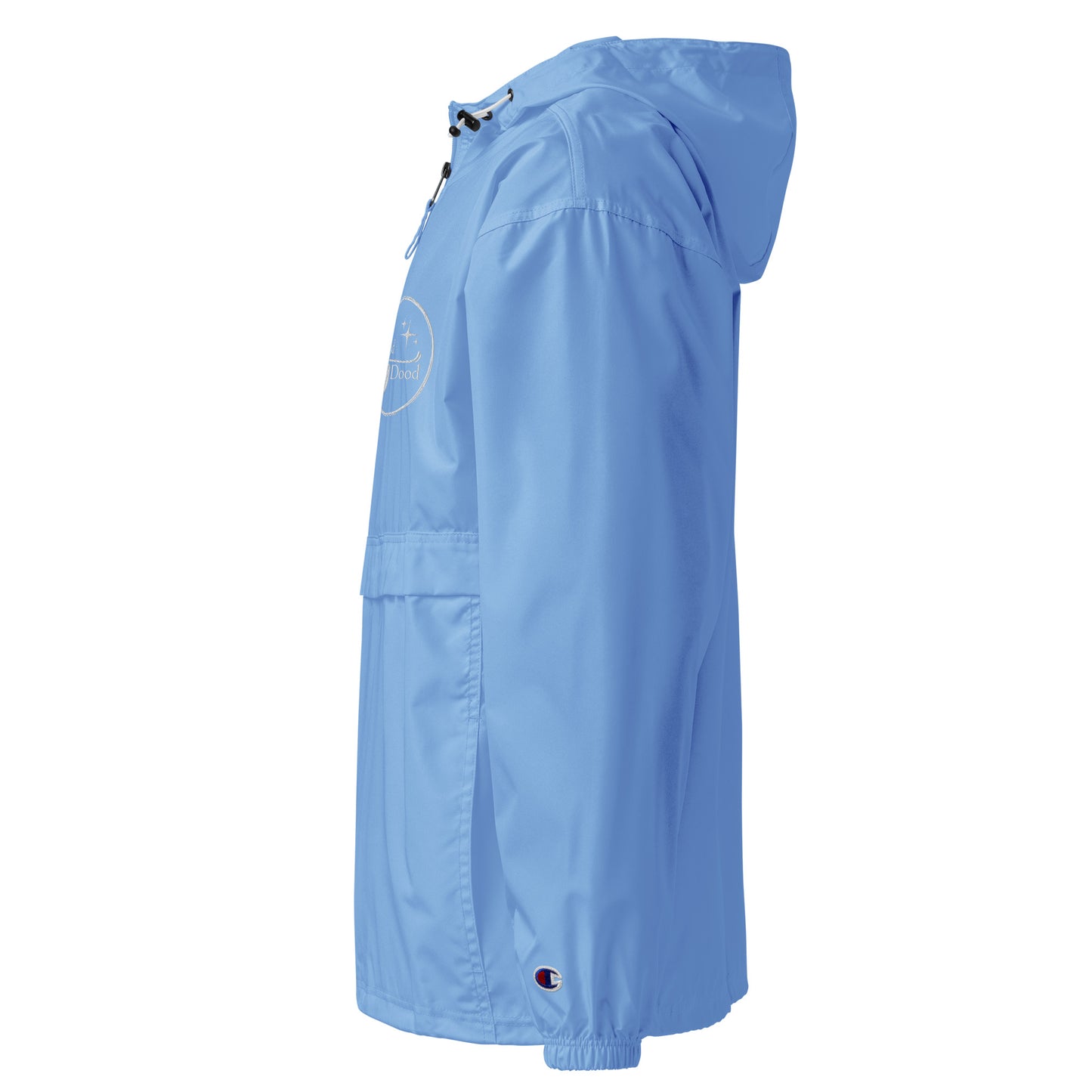 Food Dood Logo Embroidered Champion Packable Jacket