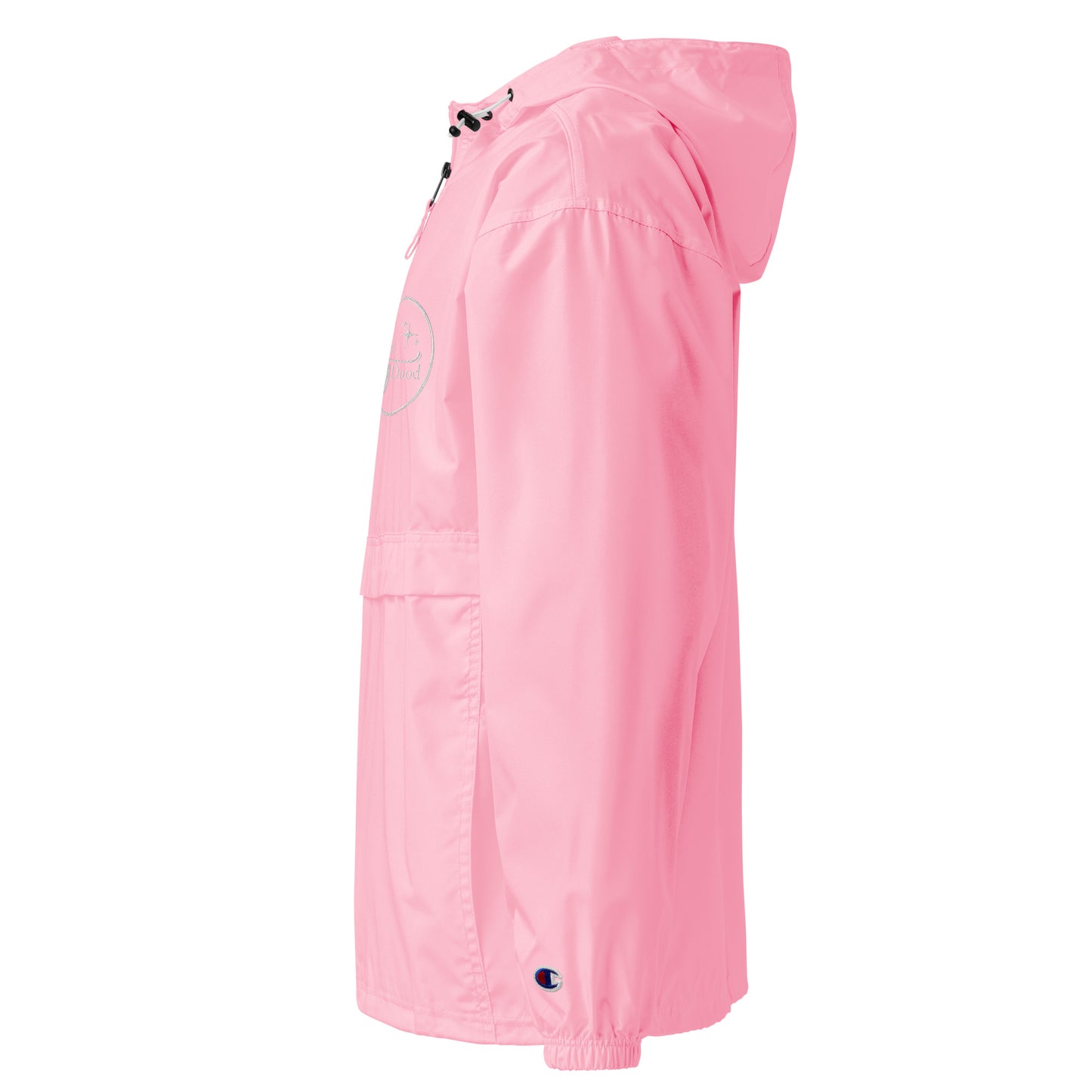 Food Dood Logo Embroidered Champion Packable Jacket