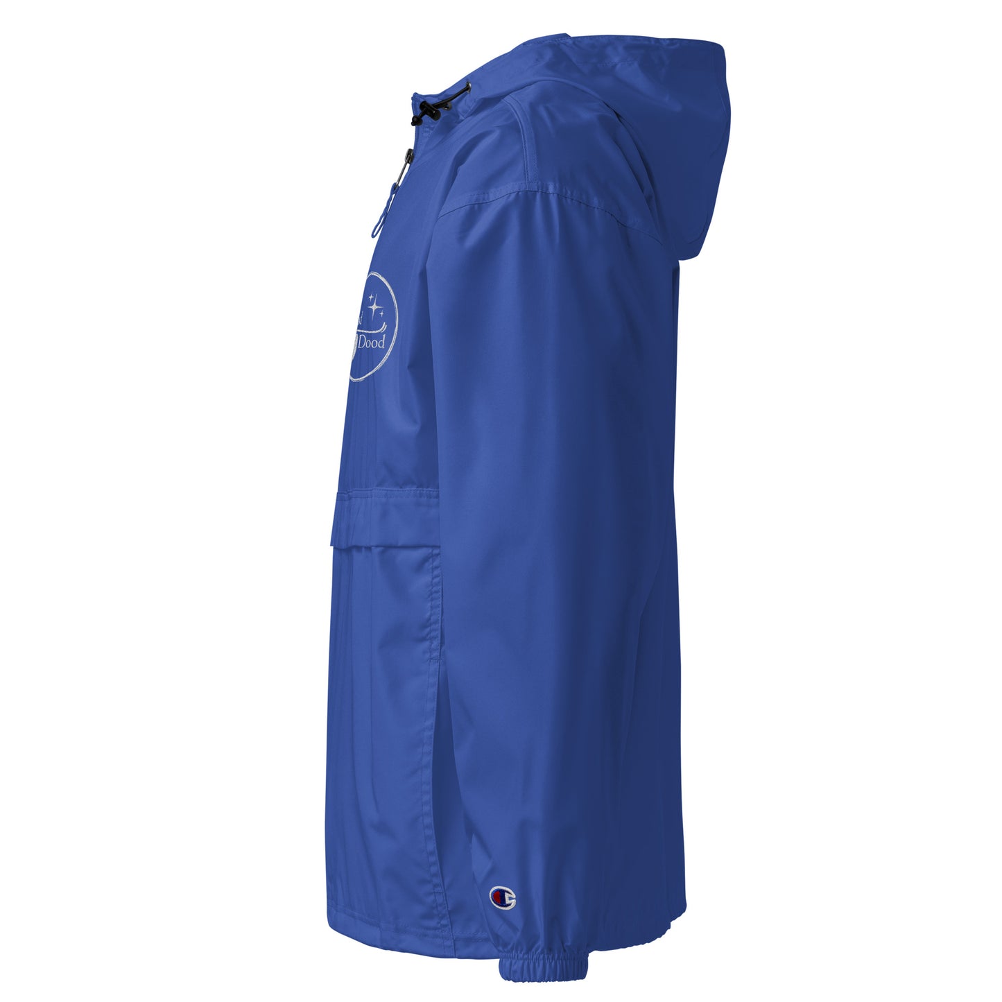 Food Dood Logo Embroidered Champion Packable Jacket