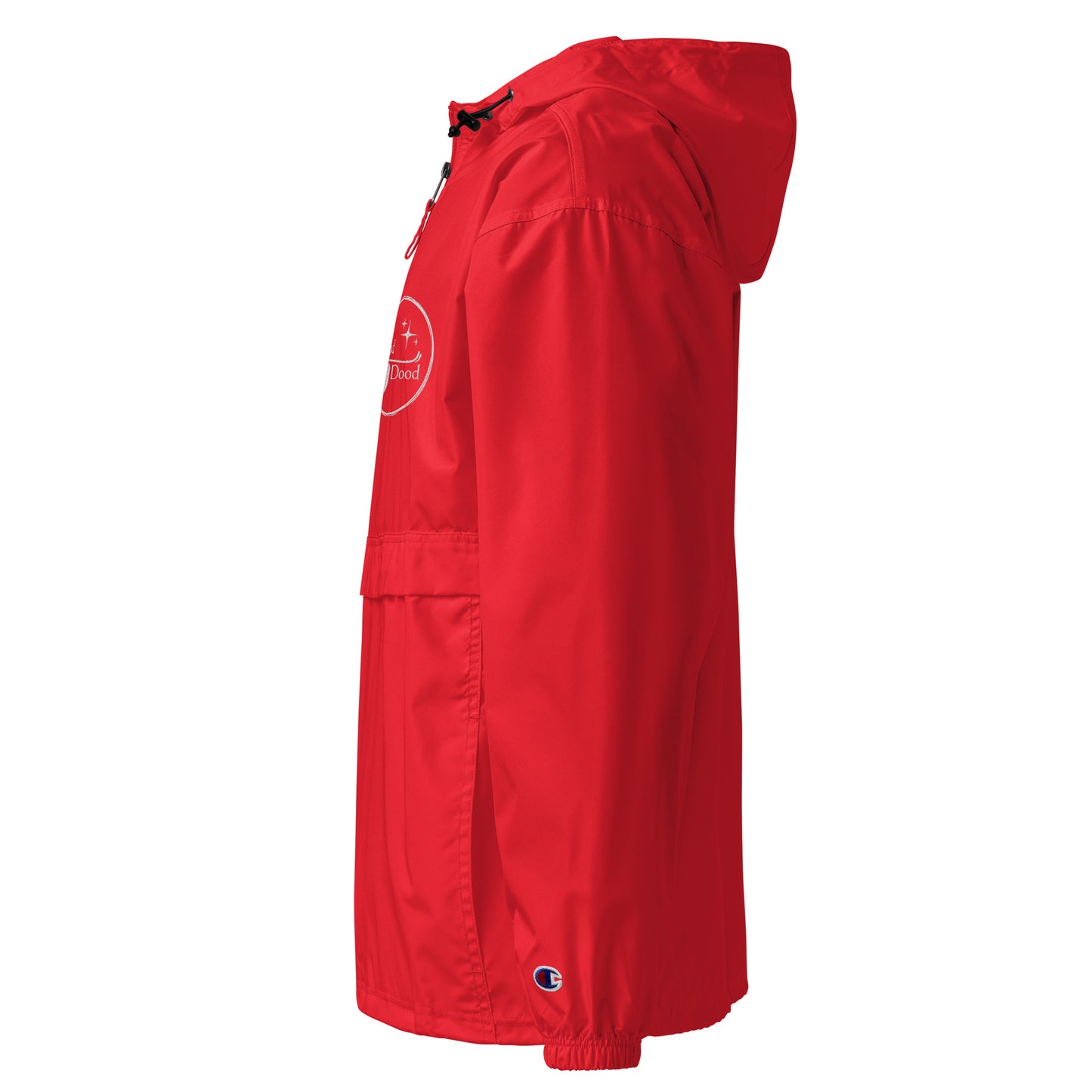 Food Dood Logo Embroidered Champion Packable Jacket