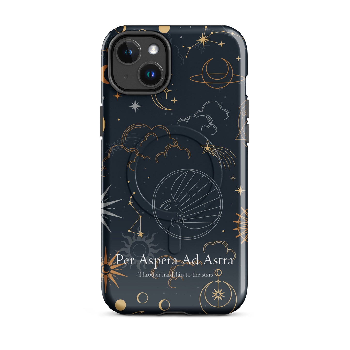 Per Aspera Ad Astra, MagSafe® tough case for iPhone®