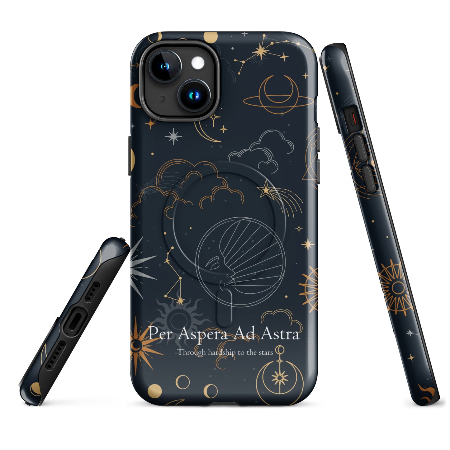 Per Aspera Ad Astra, MagSafe® tough case for iPhone®
