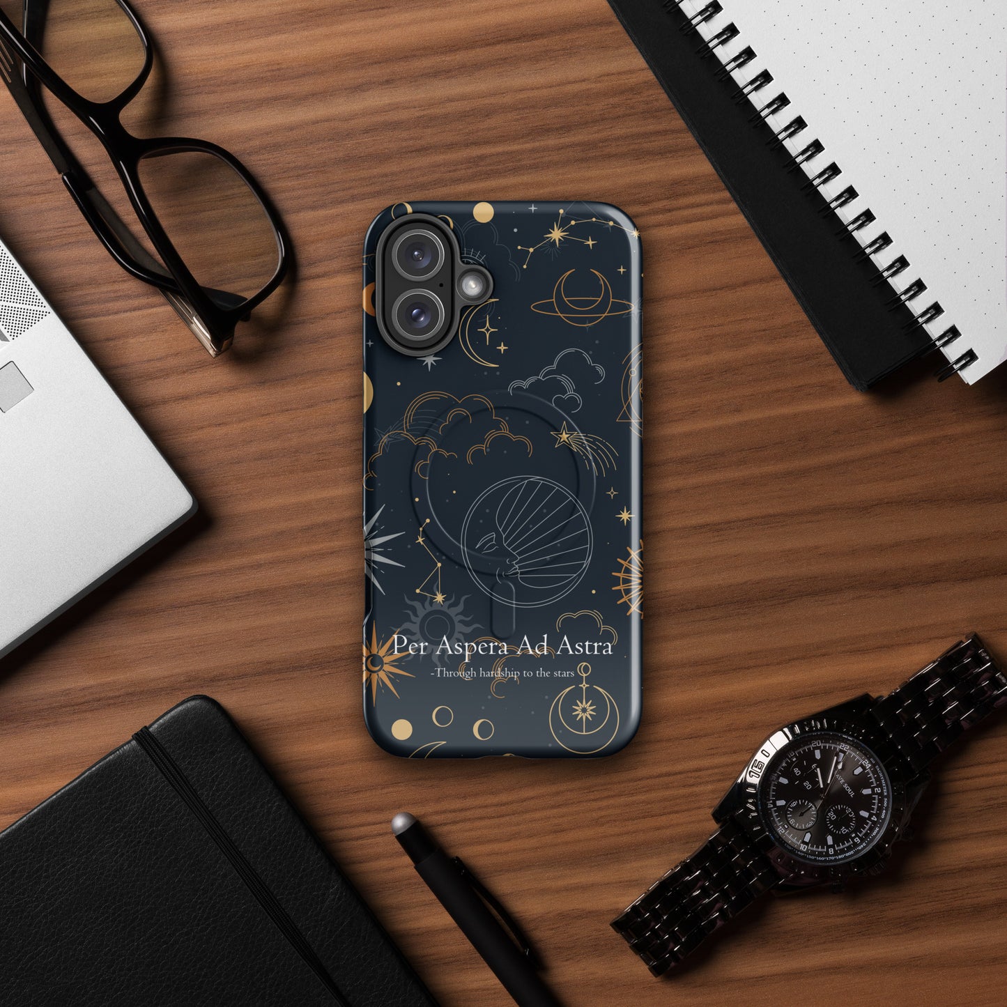Per Aspera Ad Astra, MagSafe® tough case for iPhone®