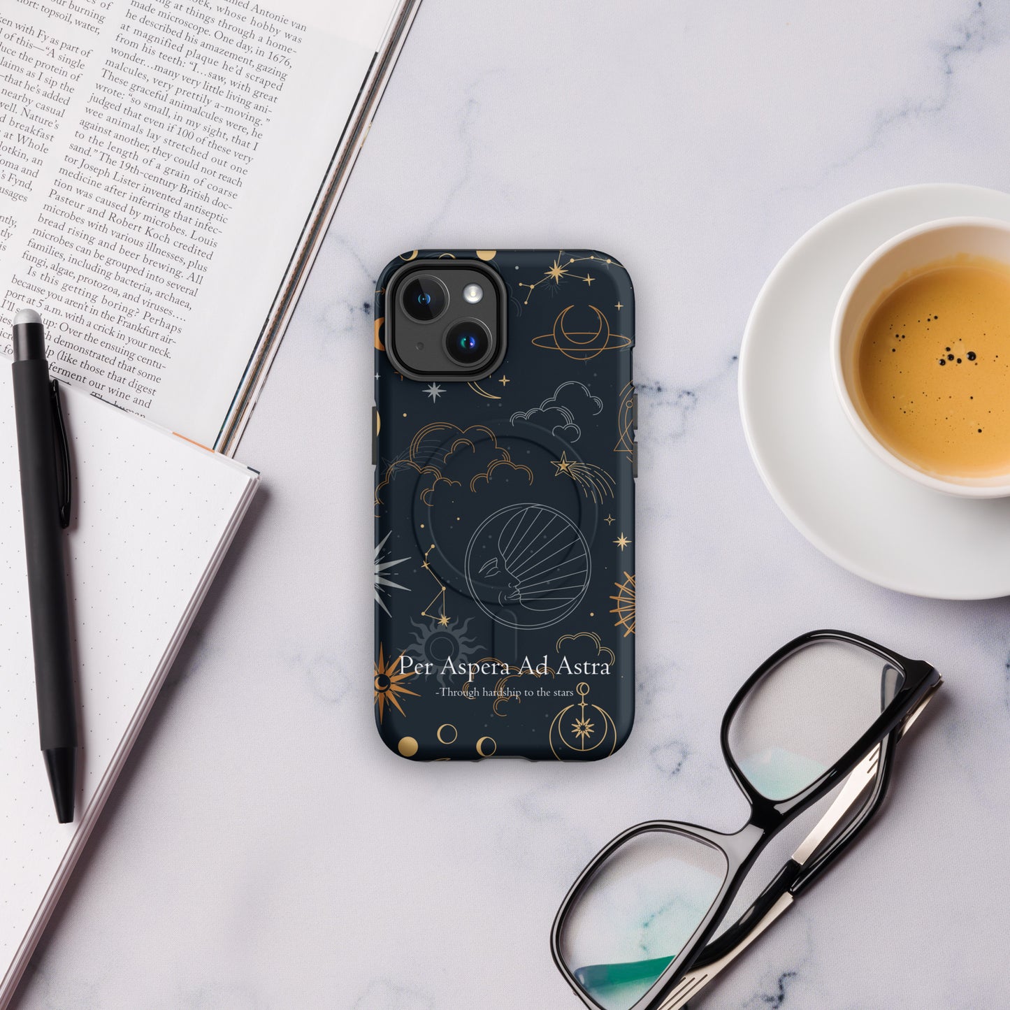 Per Aspera Ad Astra, MagSafe® tough case for iPhone®