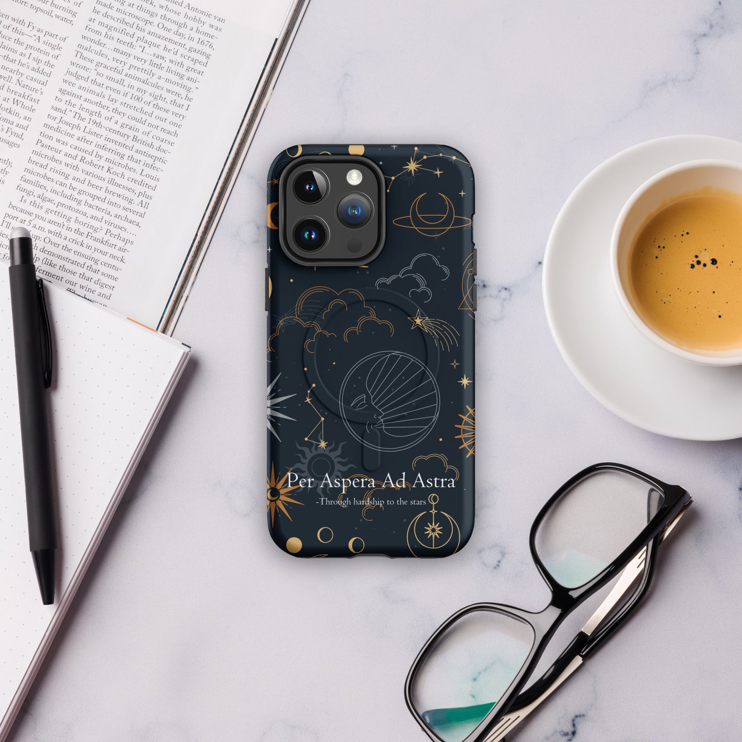 Per Aspera Ad Astra, MagSafe® tough case for iPhone®