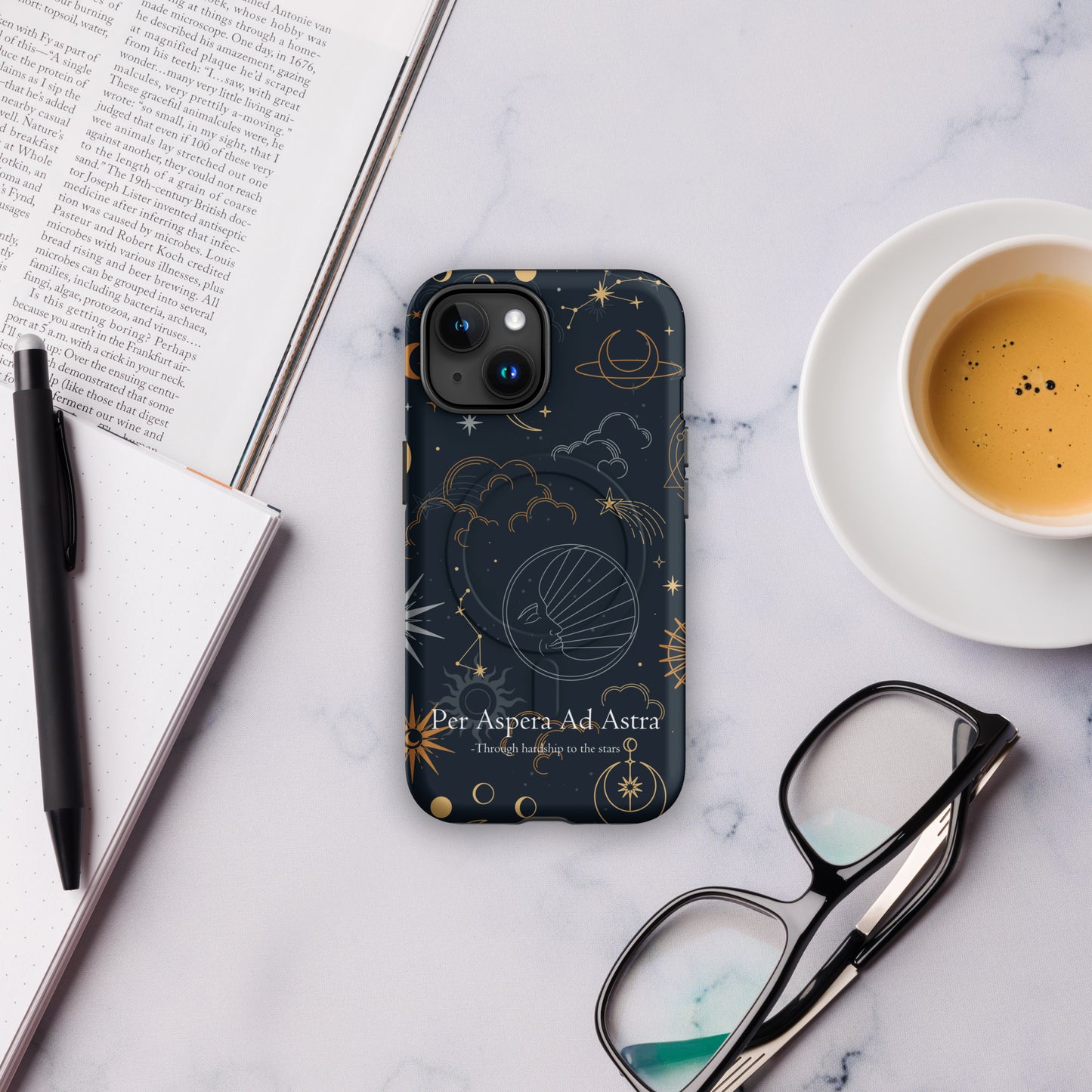 Per Aspera Ad Astra, MagSafe® tough case for iPhone®