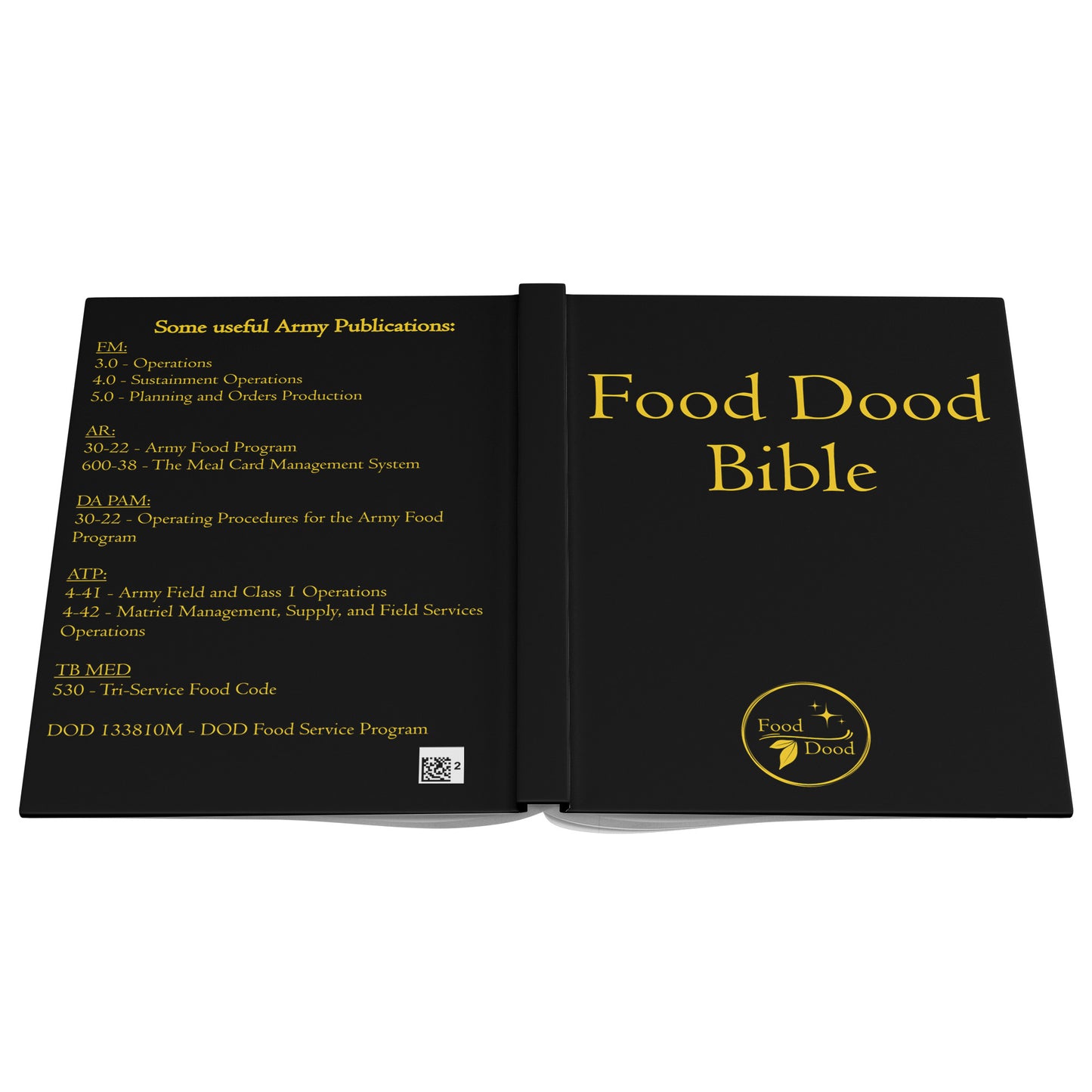 Food Dood Bible, Hard Cover Journal