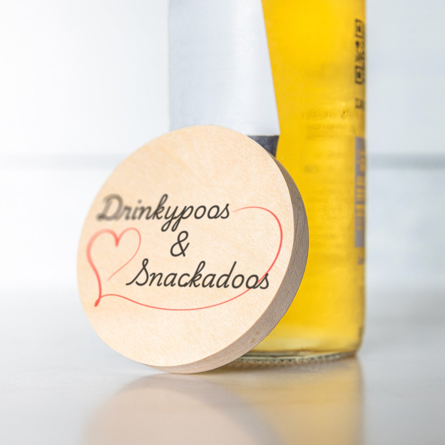 Food Dood D&P Magnetic Wooden Bottle Opener