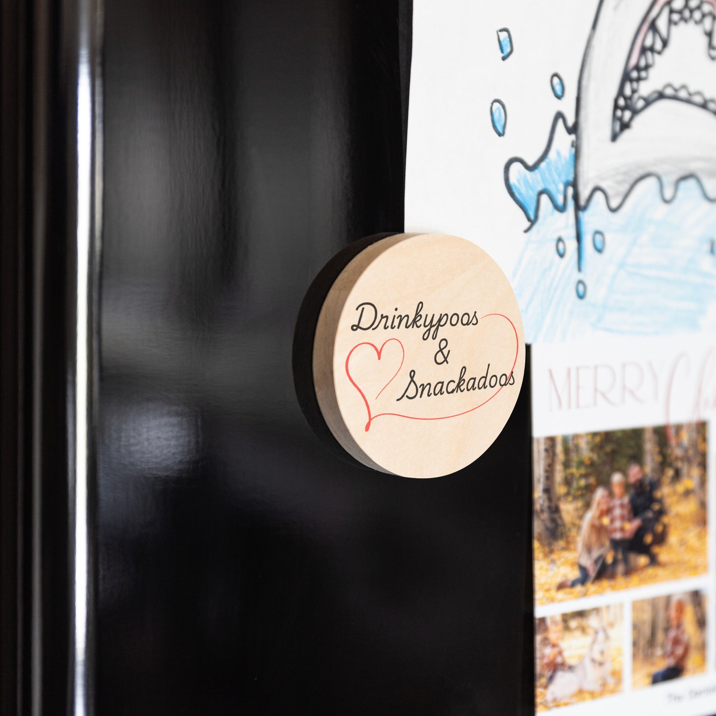 Food Dood D&P Magnetic Wooden Bottle Opener