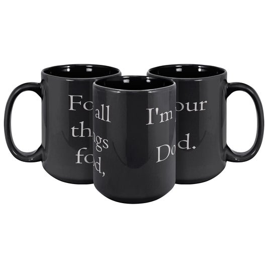 Food Dood Mug, Black 15oz