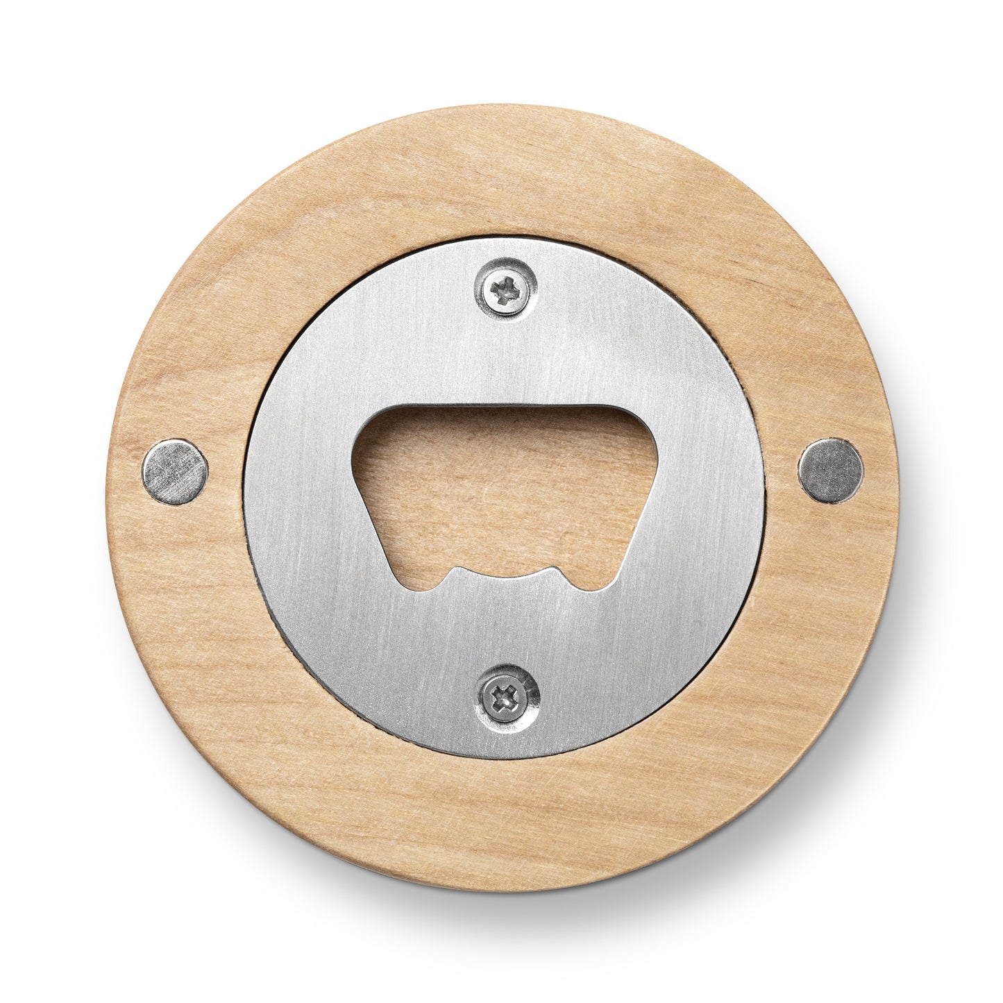 "Per Aspera Ad Astra" Magnetic Wooden Bottle Opener